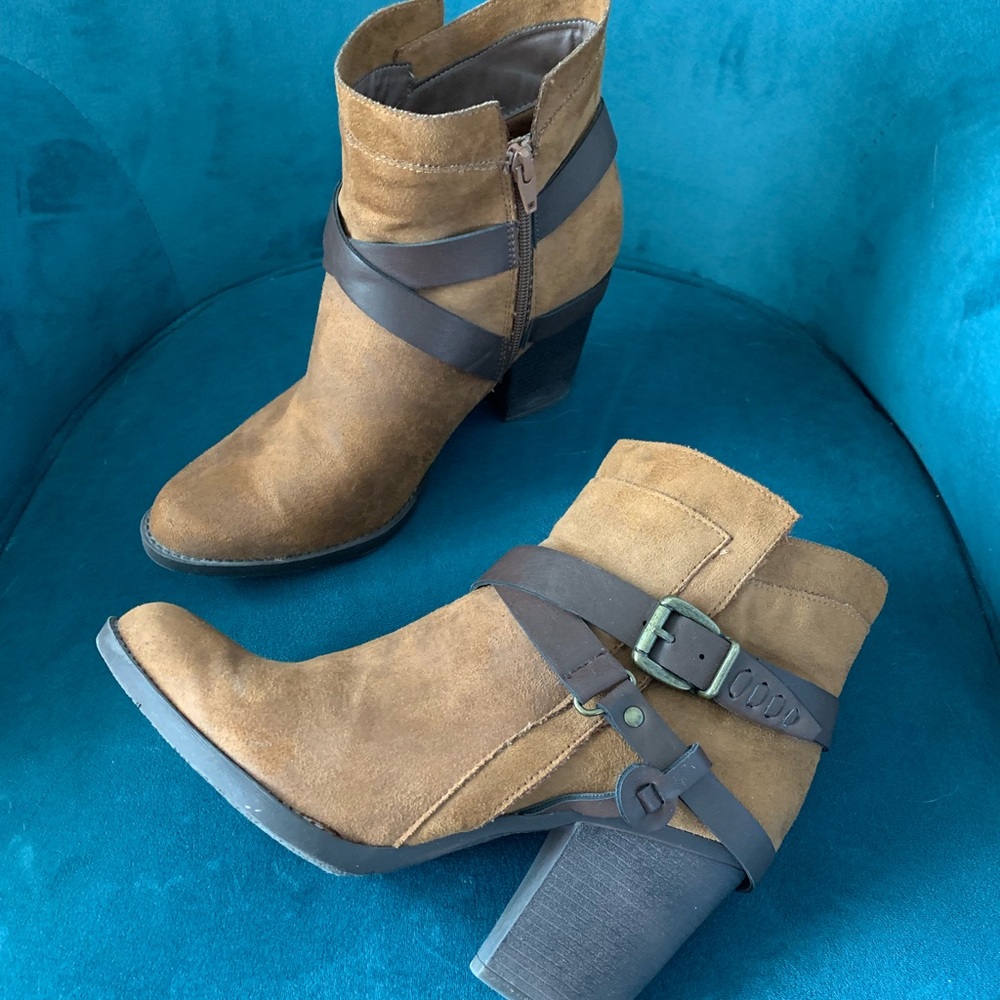 Suede Ankle Boots